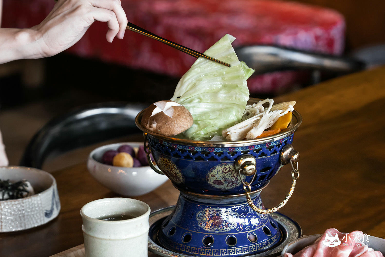 金雲堂人文茶館|古色鮮衣啖美食。談笑風聲話家常|員林下午茶|小火鍋聚餐美食|彰化小吃推薦 - 第2張圖