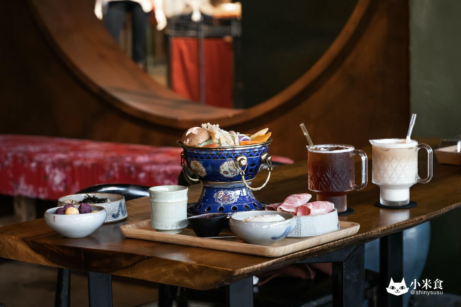 金雲堂人文茶館|古色鮮衣啖美食。談笑風聲話家常|員林下午茶|小火鍋聚餐美食|彰化小吃推薦 - 第19張圖