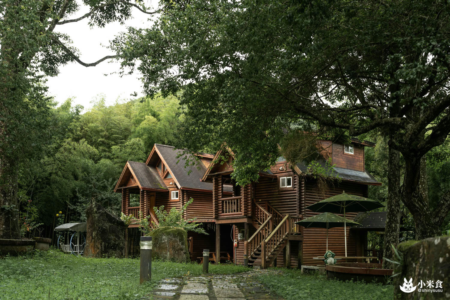 金台灣山莊|溪頭民宿小木屋2天1夜遊推薦|溪頭旅遊住宿、周邊景點妖怪村|擁抱山林森呼吸。樂享農家珍味香 - 第2張圖
