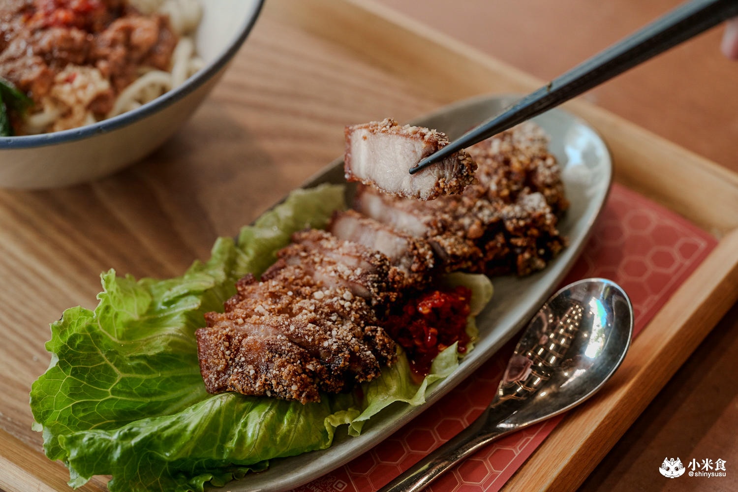 有春茶館-大墩店｜必吃椒鹽燒肉、蜜糖粳粽冰和古早味手路菜，台中公益路美食推薦