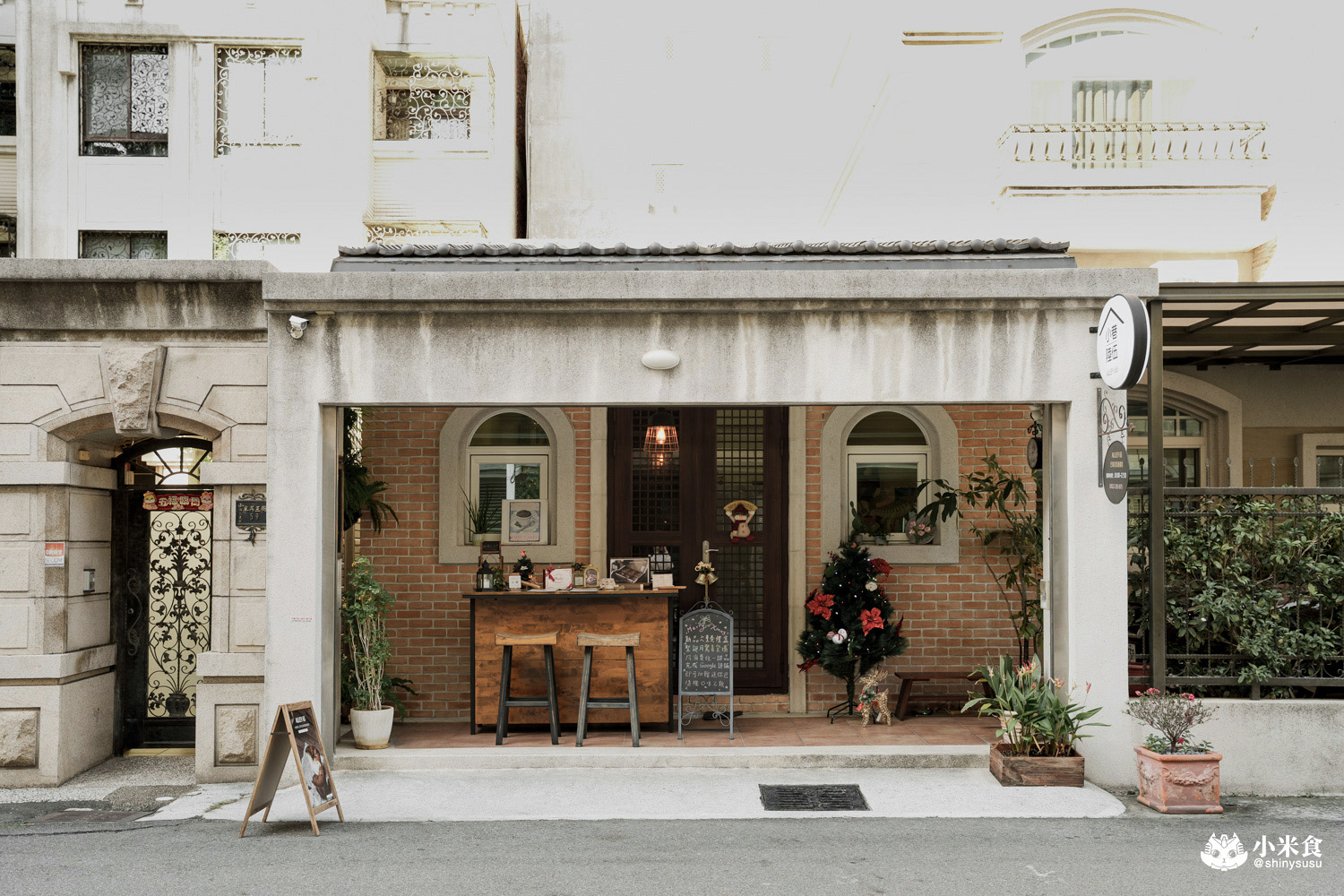 小巷陸伍 ALLEY 65｜按下電鈴，社區小南法裡的神秘巴斯克乳酪蛋糕，台中甜點工作室，東區旱溪美食