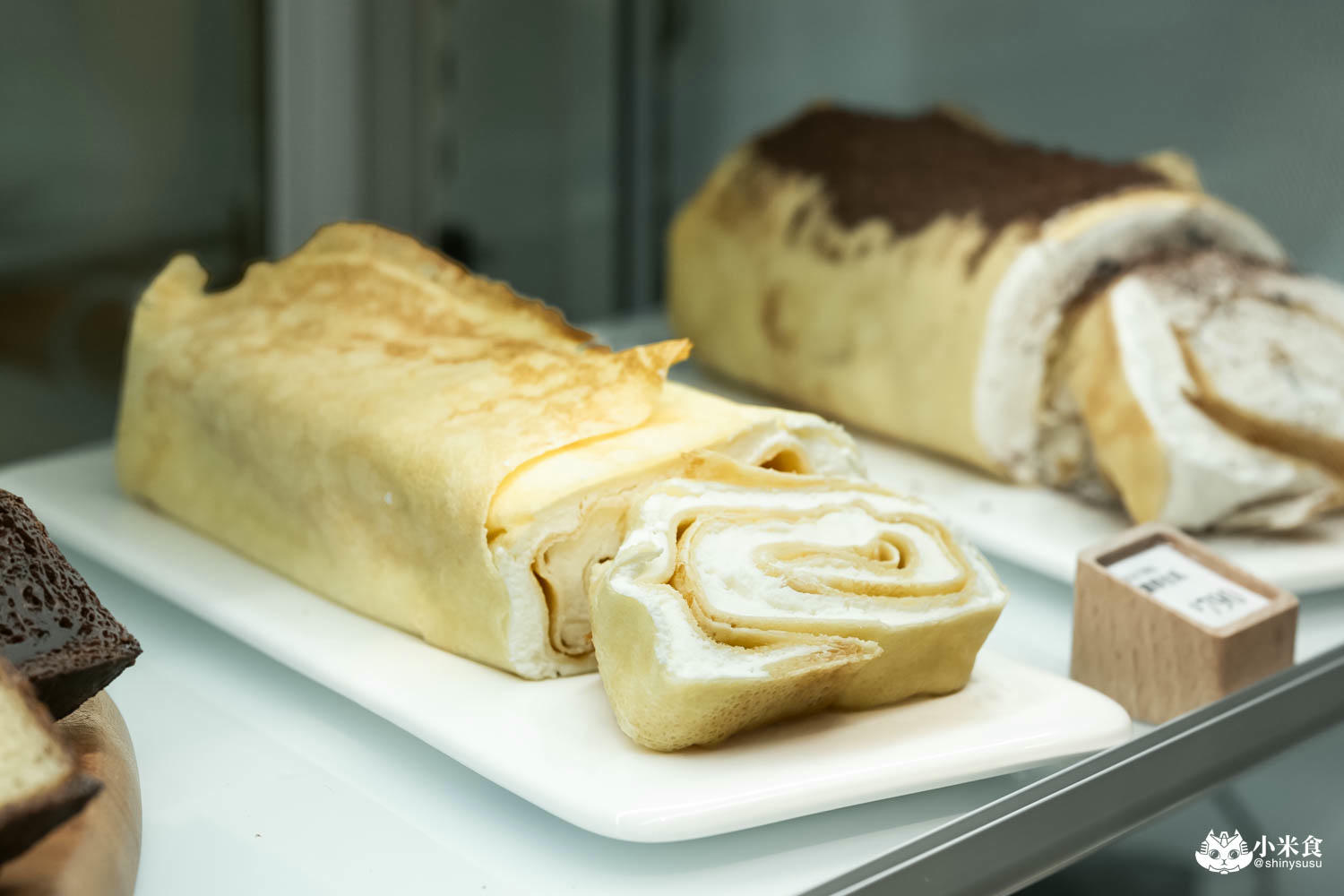 Rich Bear 瑞瑞食研所|台中新光三越中港店快閃|2種口味乳香蛋糕捲,國王級美味巴斯克|桃園甜點店|可麗露推薦必吃 - 第15張圖