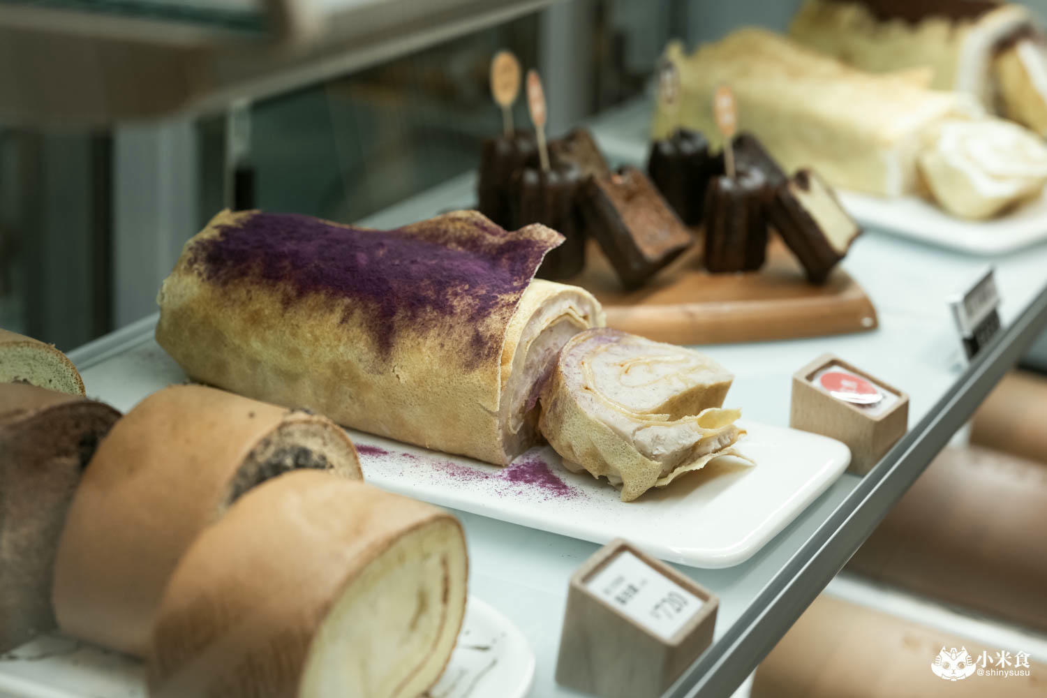 Rich Bear 瑞瑞食研所|台中新光三越中港店快閃|2種口味乳香蛋糕捲,國王級美味巴斯克|桃園甜點店|可麗露推薦必吃 - 第16張圖