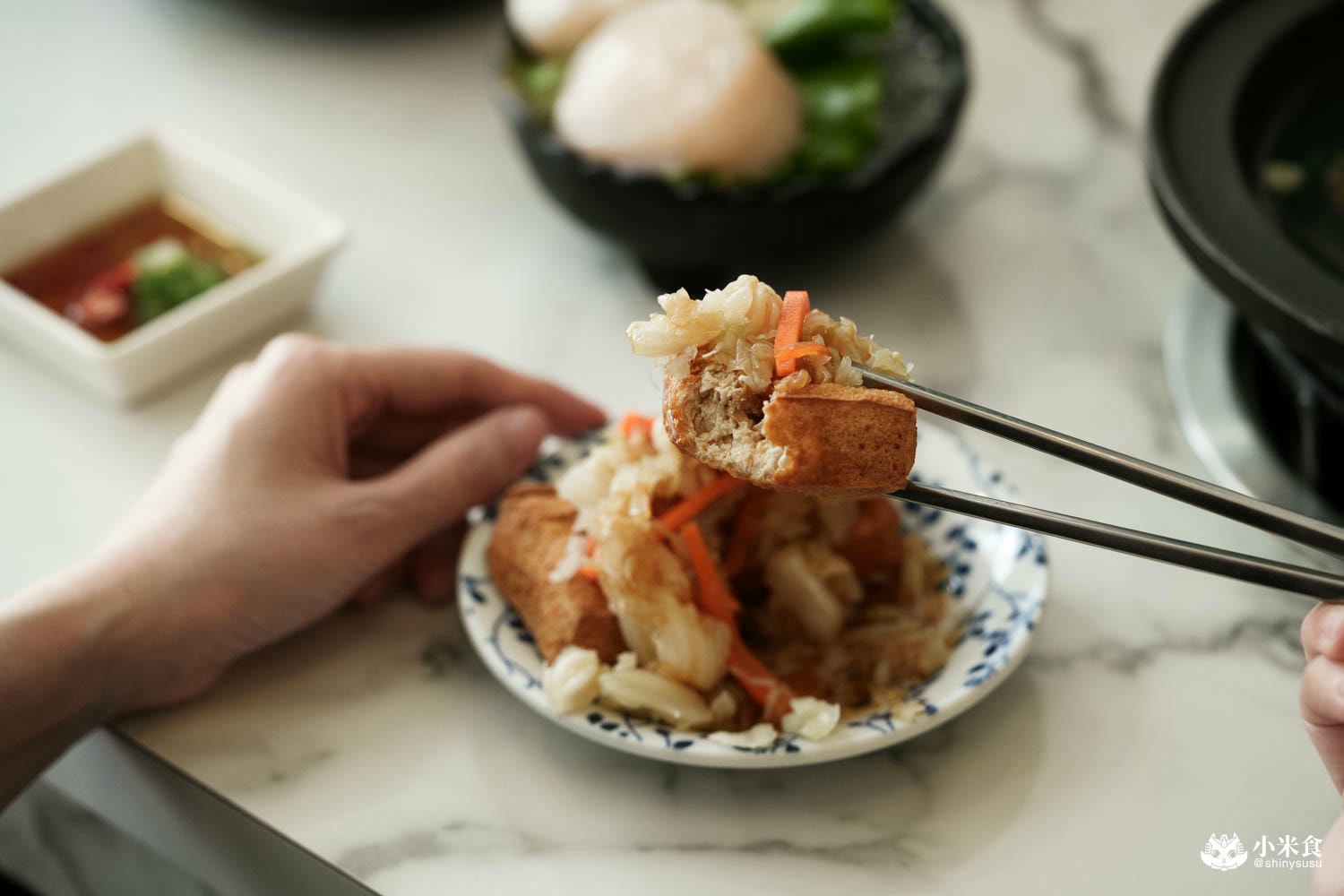 久違石頭火鍋逢甲店|好朋友久違相約,就是要吃火鍋|超澎湃2人套餐|西屯美食推薦|台中火鍋吃到飽 - 第47張圖