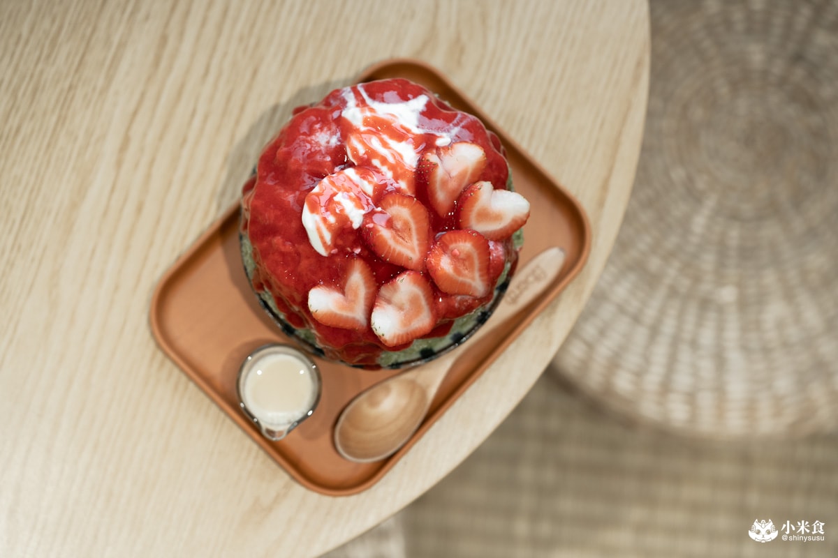 台中市霧峰區古辰希子GCCZ 日式刨冰 光復新村店｜2024台中景點推薦，草莓季甜點