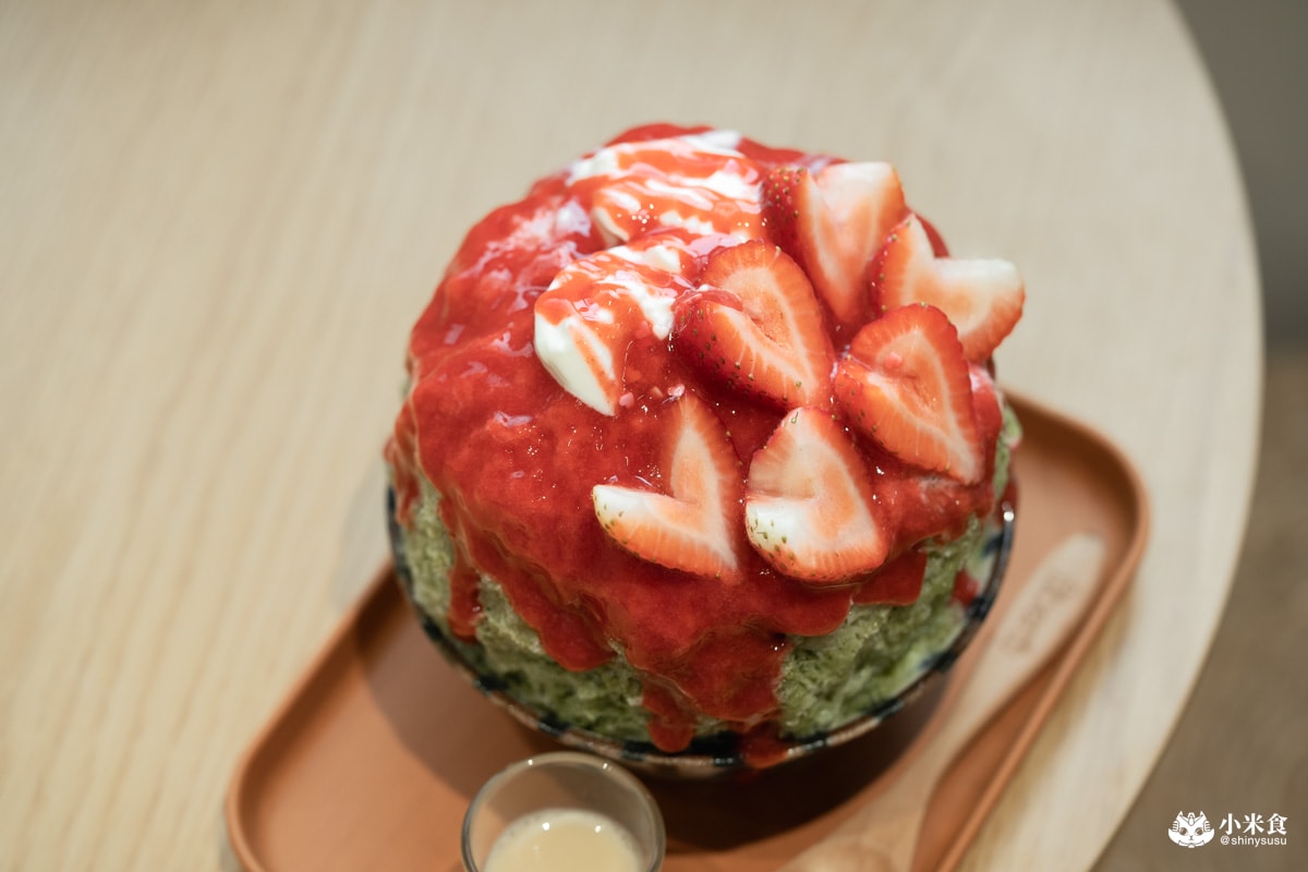 台中市霧峰區古辰希子GCCZ 日式刨冰 光復新村店｜2024台中景點推薦，草莓季甜點