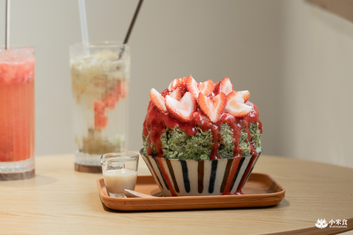 台中市霧峰區古辰希子GCCZ 日式刨冰 光復新村店｜2024台中景點推薦，草莓季甜點