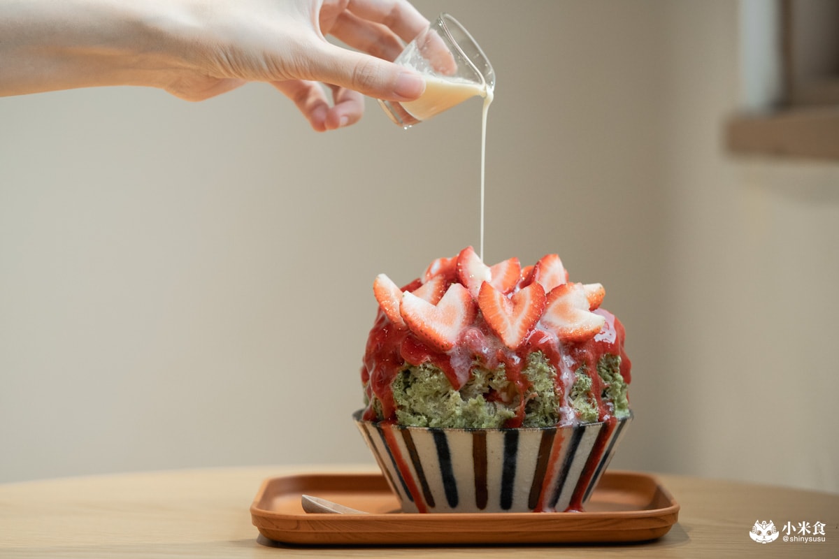 台中市霧峰區古辰希子GCCZ 日式刨冰 光復新村店｜2024台中景點推薦，草莓季甜點