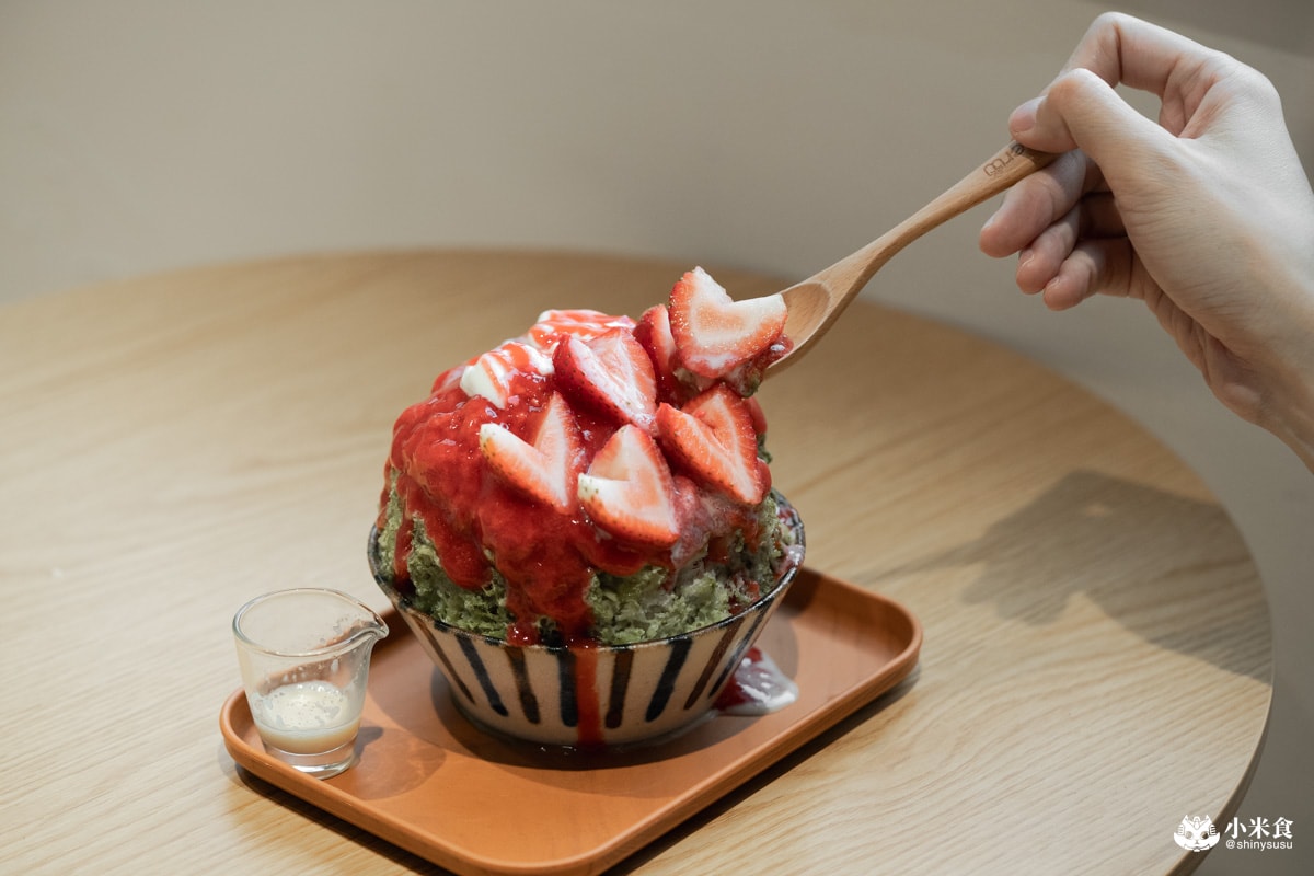 台中市霧峰區古辰希子GCCZ 日式刨冰 光復新村店｜2024台中景點推薦，草莓季甜點