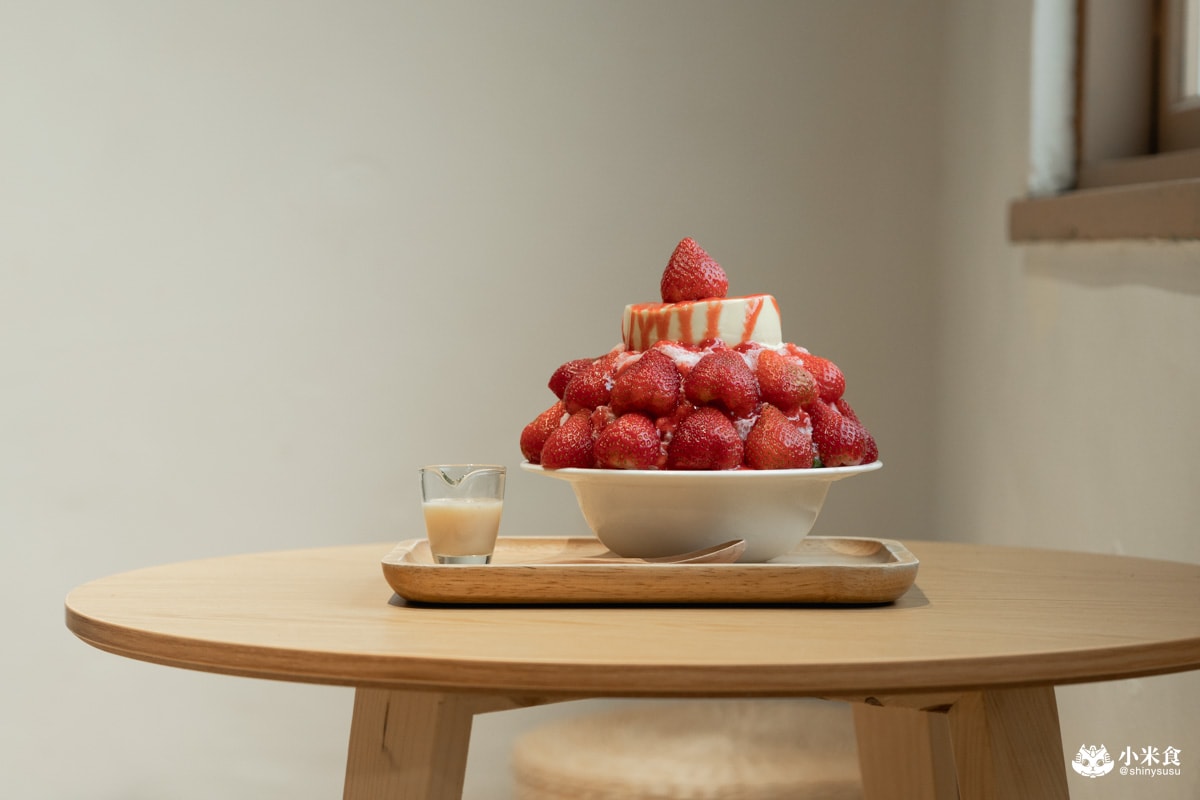 台中市霧峰區古辰希子GCCZ 日式刨冰 光復新村店｜2024台中景點推薦，草莓季甜點