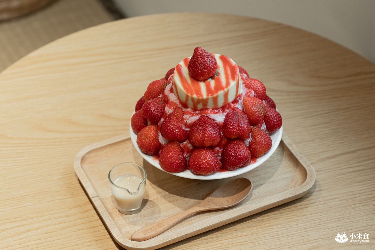 台中市霧峰區古辰希子GCCZ 日式刨冰 光復新村店｜2024台中景點推薦，草莓季甜點