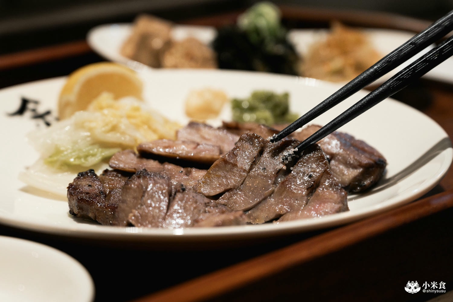 佘厚切牛舌定食|2025台中牛肉麵推薦|北屯美食炭燒料理 - 第27張圖
