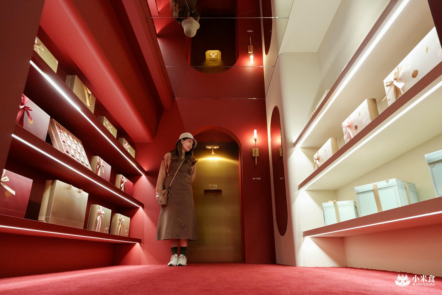 Candy Wedding喜餅|2025台中手工喜餅推薦|步上浪漫紅色緞帶階梯,法式囍餅、彌月蛋糕 - 第70張圖