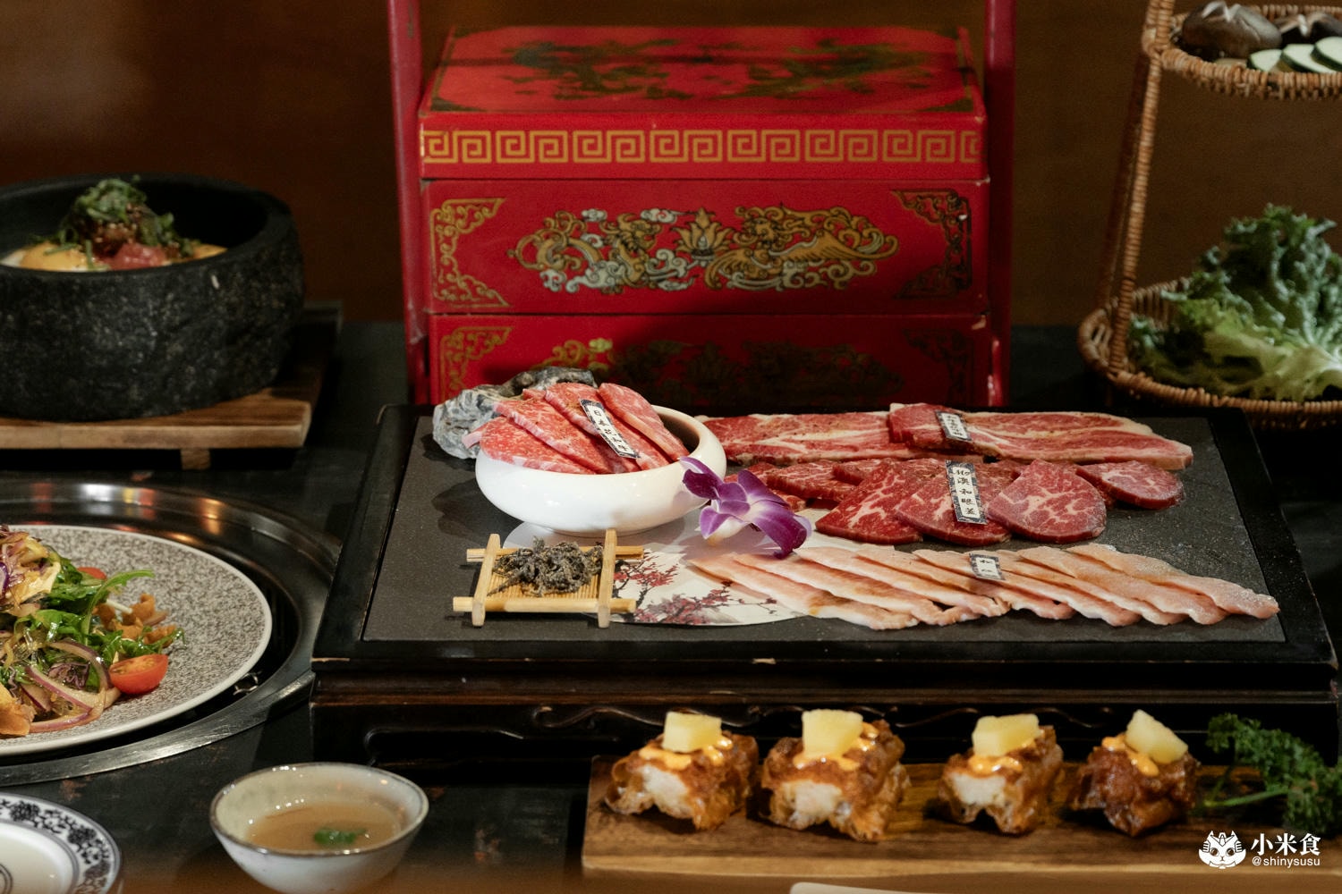 墨妃家京品燒肉|沈浸式古代宮廷,當個優雅貴妃吃燒肉,2025台中燒肉推薦 - 第15張圖
