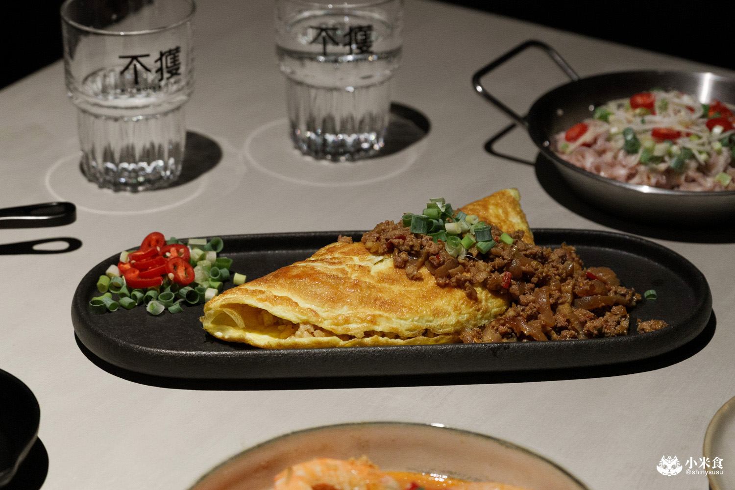 不獲餐酒館|台味小餐酒,我愛台式蛋包飯配炒水蓮,2025台中餐酒館推薦 - 第33張圖