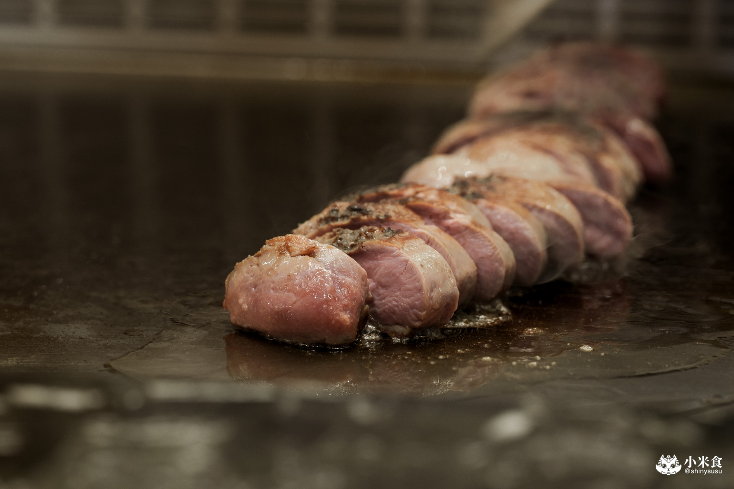 夏登法式鐵板燒 宜蘭櫻桃鴨胸・黑糖橙汁醬 夏登法式鐵板燒 宜蘭櫻桃鴨胸・黑糖橙汁醬