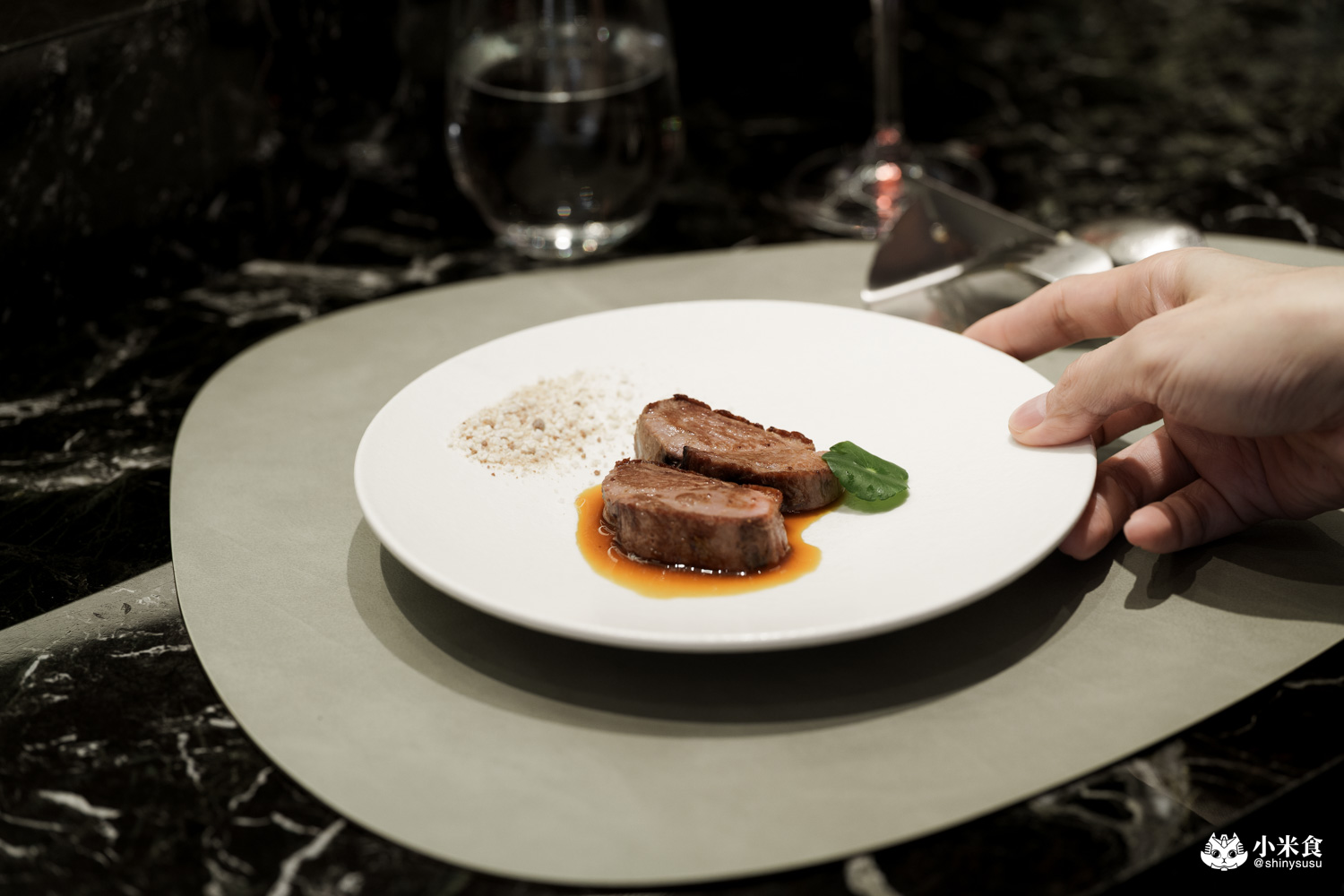 夏登法式鐵板燒 宜蘭櫻桃鴨胸・黑糖橙汁醬 夏登法式鐵板燒 宜蘭櫻桃鴨胸・黑糖橙汁醬