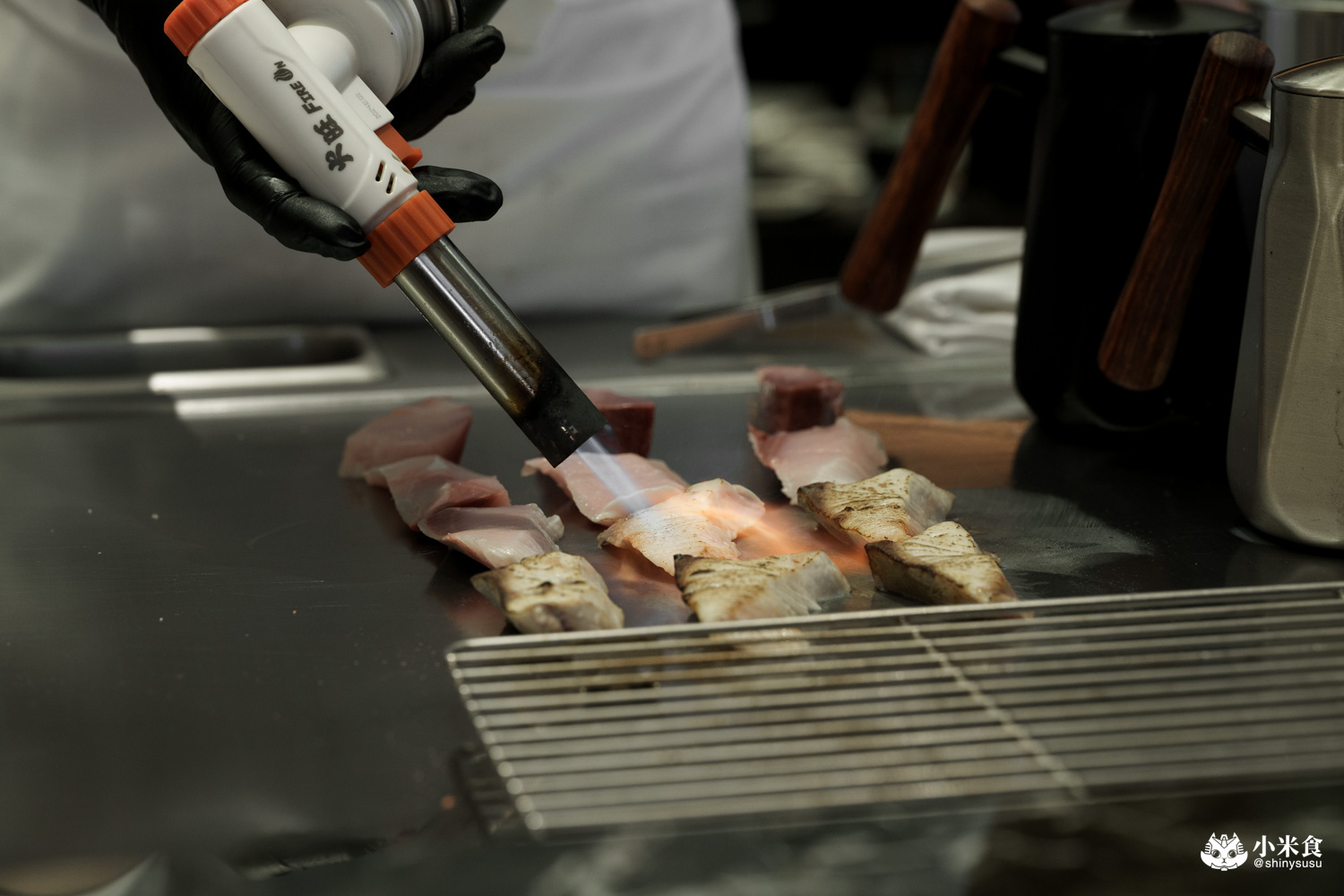 夏登法式鐵板燒 炙燒青魽・普羅旺斯番茄柑橘醬 夏登法式鐵板燒 炙燒青魽・普羅旺斯番茄柑橘醬