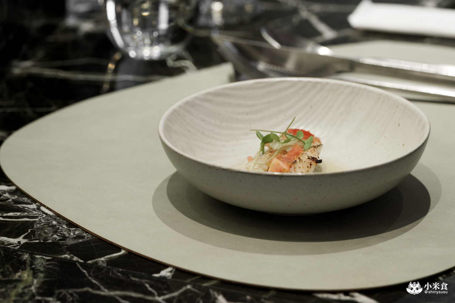 夏登法式鐵板燒 炙燒青魽・普羅旺斯番茄柑橘醬 夏登法式鐵板燒 炙燒青魽・普羅旺斯番茄柑橘醬