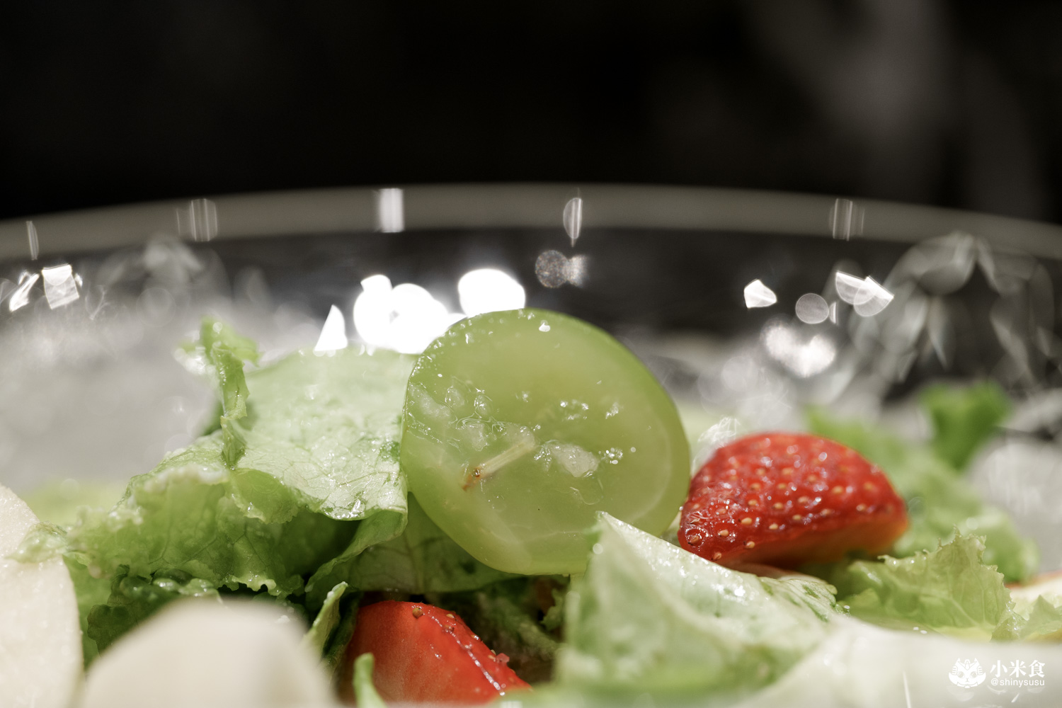 夏登法式鐵板燒 絲綢乳酪沙拉・蜜漬果韻青蘋果醬 夏登法式鐵板燒 絲綢乳酪沙拉・蜜漬果韻青蘋果醬