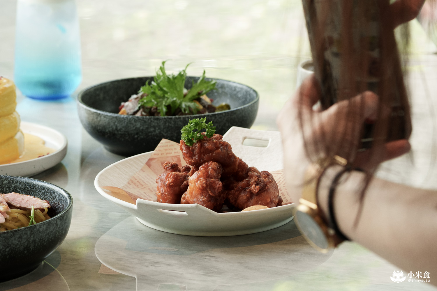 Jin Her今鶴義式餐酒館逢甲店|在得獎建築裡,享受森林系美味,2025台中義大利麵推薦,逢甲聚餐餐廳 - 第50張圖