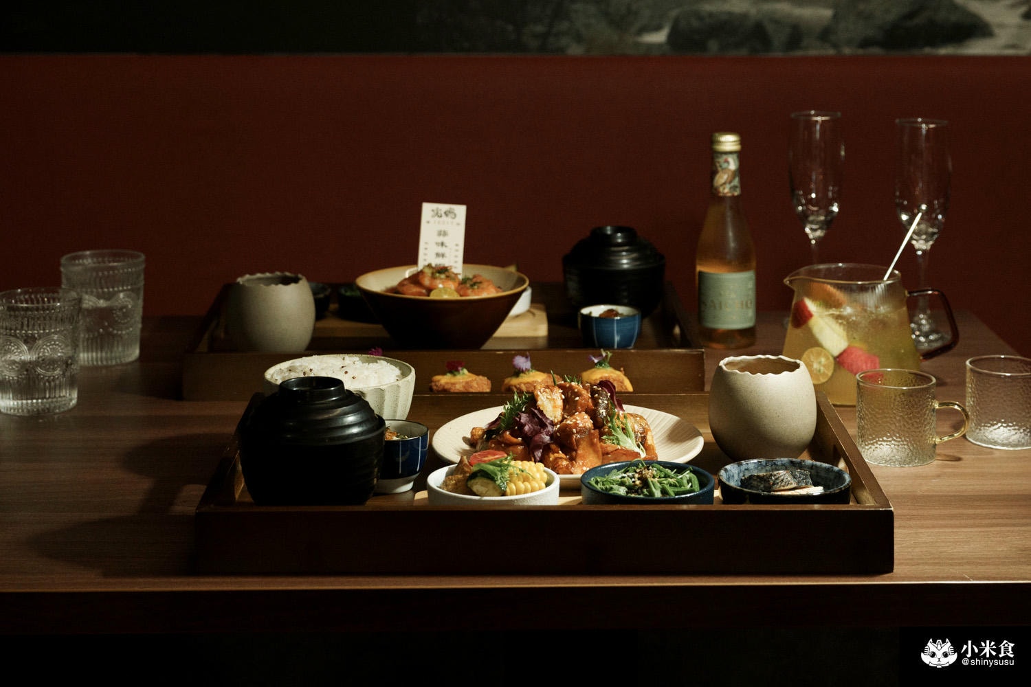 究鶴餐館｜蒜味鮮蝦飯是好評招牌，高雄復古風小餐館推薦，左營聚餐餐廳