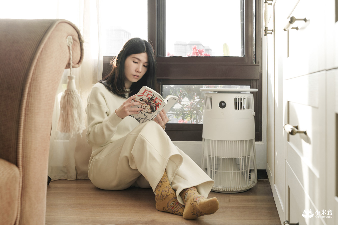 新氣几 POIEMA 空氣淨化器｜空氣清淨機推薦，好水洗、免風乾、零耗材，四層過濾，生活美學家電