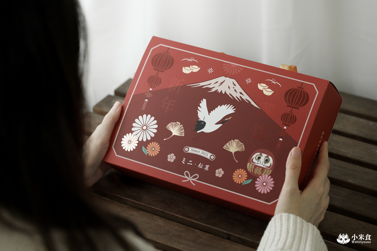 ミニ耘菓｜以富士山道新年祝福，2026被好運照顧的新年禮盒，草莓鐵盒蛋糕熱映中