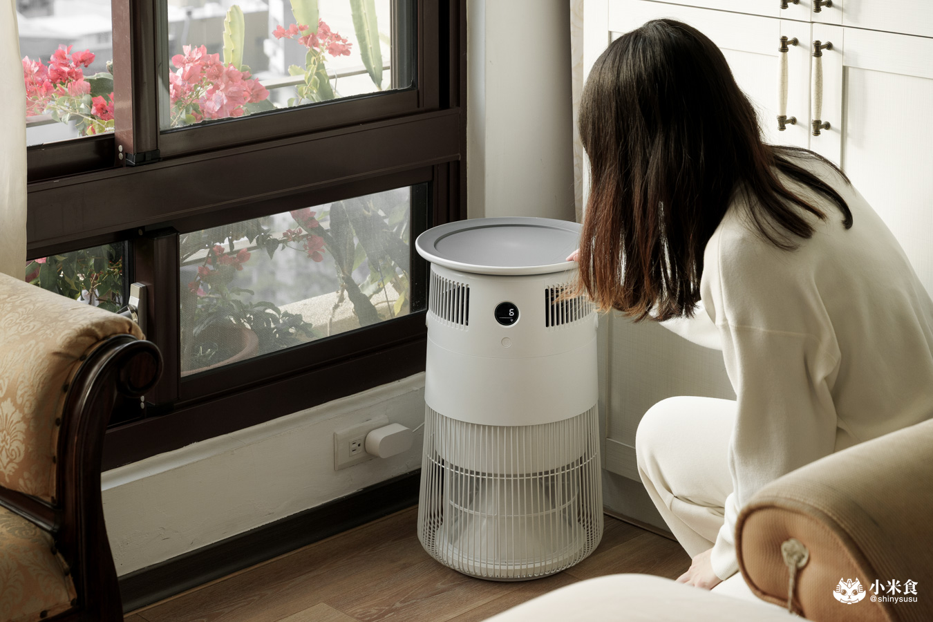 新氣几 POIEMA 空氣淨化器｜空氣清淨機推薦，好水洗、免風乾、零耗材，四層過濾，生活美學家電