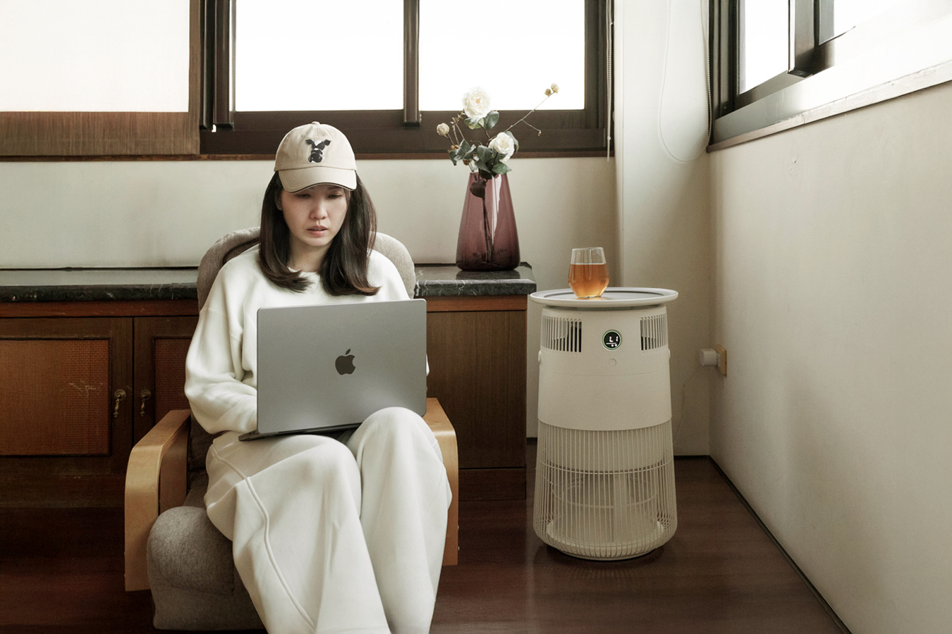 新氣几 POIEMA 空氣淨化器｜空氣清淨機推薦，好水洗、免風乾、零耗材，四層過濾，生活美學家電