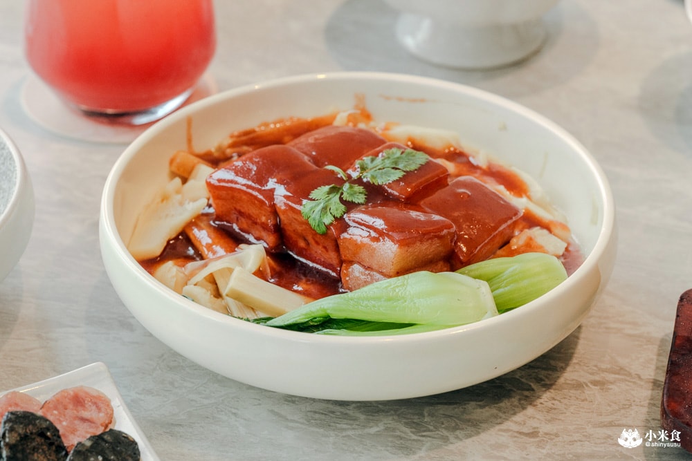稻鎮經典台灣菜｜必吃胭脂東坡肉、三杯雞，傳遞寶島台灣的人情與美味，台中北屯聚餐餐廳推薦