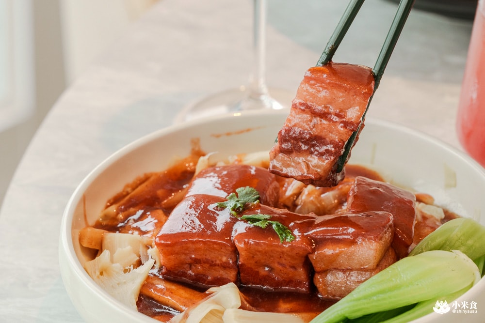 稻鎮經典台灣菜｜必吃胭脂東坡肉、三杯雞，傳遞寶島台灣的人情與美味，台中北屯聚餐餐廳推薦