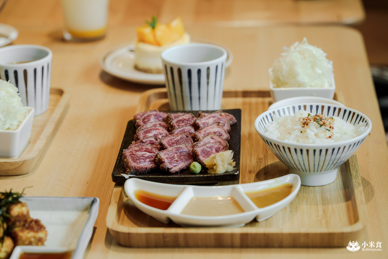 嵐山炸牛排｜熟成炸牛排、日式丼飯、漢堡排定食，台中聚餐餐廳推薦，芒果季閃亮登場
